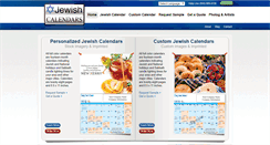 Desktop Screenshot of jewishcalendars.org