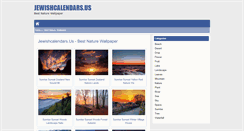 Desktop Screenshot of jewishcalendars.us